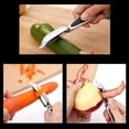 thumbnail image 4 of Potato Peelers I Shaped Stainless Steel Peelers Vegetable Peelers For Kitchen Potato Peelers Durable Non Handle Peeler Home Decor Easy To Use, 4 of 4