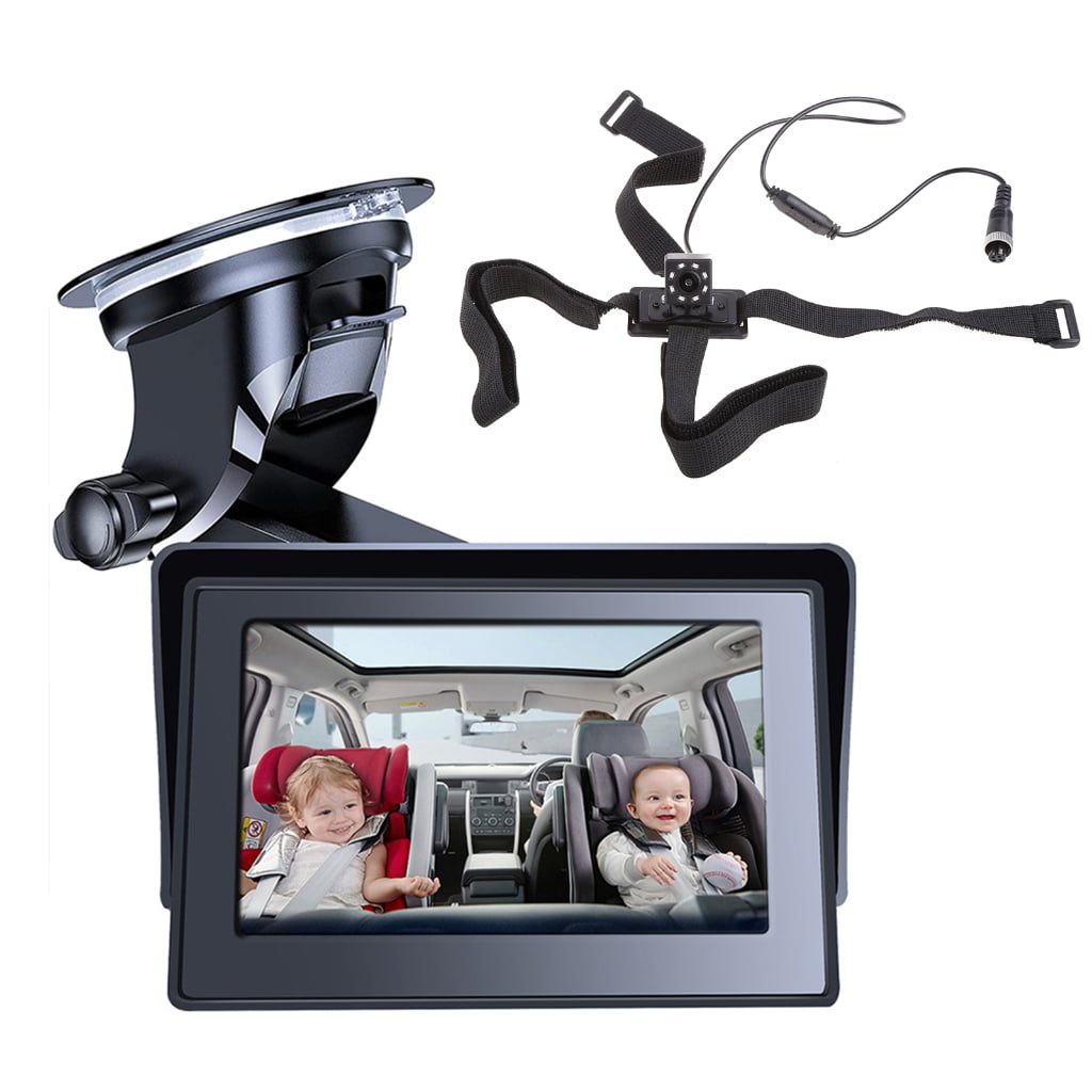 SEFUONI Baby Car Mirror Camera with 4.3'' High Definition Display Night