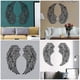 thumbnail image 2 of Metal Angel Wing Wall Decor with Iron Material 1Pair for Wall Use, 2 of 4