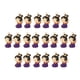 thumbnail image 5 of 20 colgantes de aleación para niñas, dijes hechos a mano para la creación de joyas, llaveros y collares. Violeta, 5 of 6