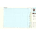 thumbnail image 3 of USGS 14x10 Black Modern Framed Museum Art Print Titled - Newport Oregon Quad - USGS 1981, 3 of 5