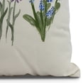thumbnail image 2 of Simply Daisy, 26 x 26 inch,Flower Trio Decorative Pillow,Purple, 2 of 2
