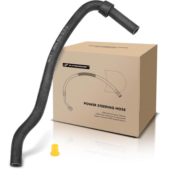 A-Premium Power Steering Hose Return Hose Line Assembly Compatible with Honda CR-V CRV 2007-2011 L4 2.4L Gear/Rack Pinion To Reservoir