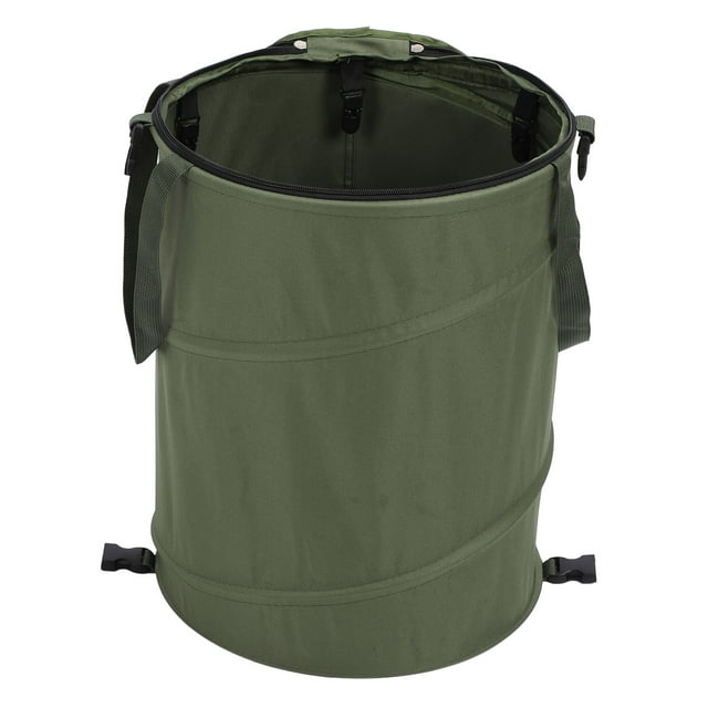 Bote de Basura para acampar, Bote de Basura Plegable Portátil de 24 Galones/91 L, Bote de Basura emergente reutilizable para exteriores para Fiestas, Desechos de Jardín,