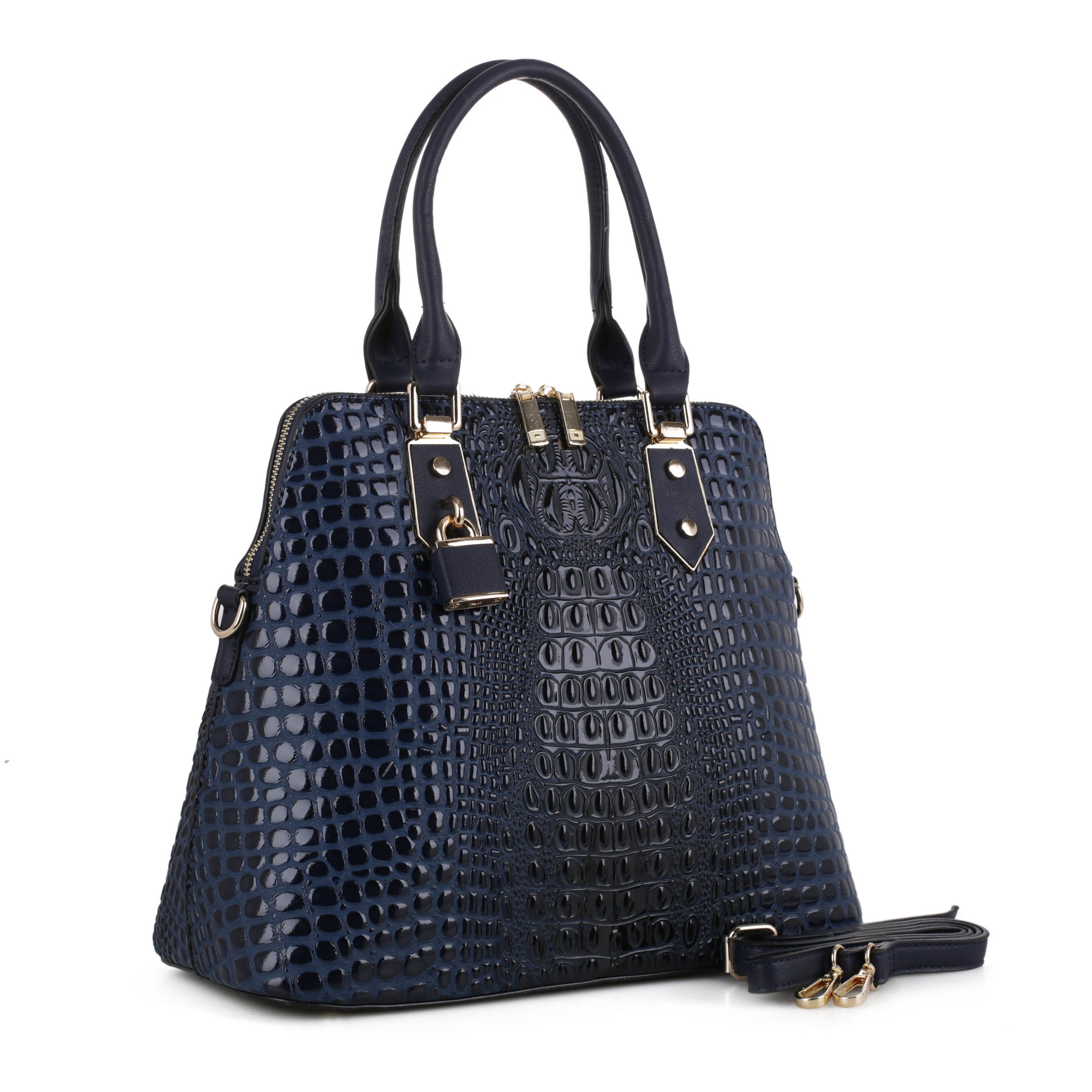 MKF - MKF Collection by Mia K. Melba Embossed Top Handle Satchel Bag ...