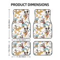 thumbnail image 2 of Cartoon Mickey Mouse And Minnie Mouse Car Floor Mats Universal Floor Mats for Cars Front Rear Car Foot Mats Cute Anime Pattern Car Accessories for Trucks, 2 of 5