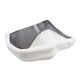 thumbnail image 5 of Protector de mano para manillar de motocicleta Sharpla Parabrisas protector Gris blanco, 5 of 5