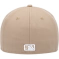 thumbnail image 4 of Men's New Era Khaki San Francisco Giants 59FIFTY Fitted Hat, 4 of 5