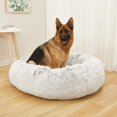 thumbnail image 2 of Calming Donut Dog Bed es Round Fluffy for Large Dogs -Anxiety Plush Machine Washable ( Large), 2 of 7