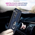 thumbnail image 3 of for Galaxy-A35-5G-Case with Stand, Samsung A35 5G Case with Tempered Glass Screen Protector and Camera Lens Protector, Heavy Duty Rugged Protective Case Cover Galaxy A35 5G, Blue, 3 of 14