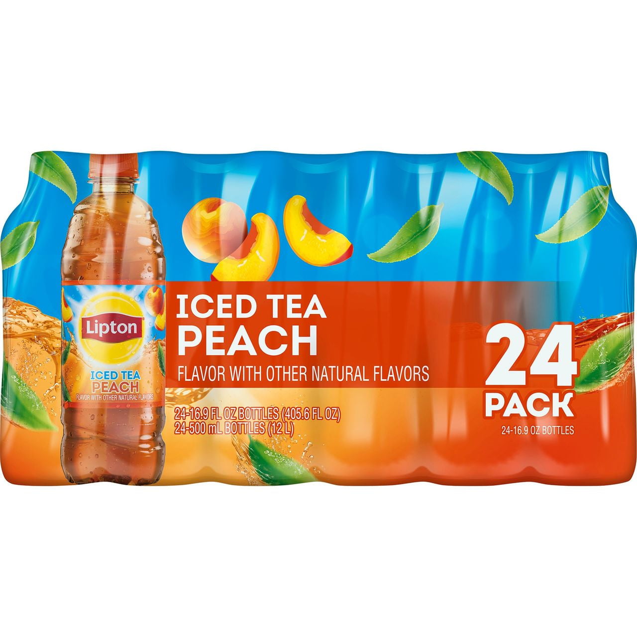 Product of Lipton Peach Iced Tea, 24 pk./16.9 oz.