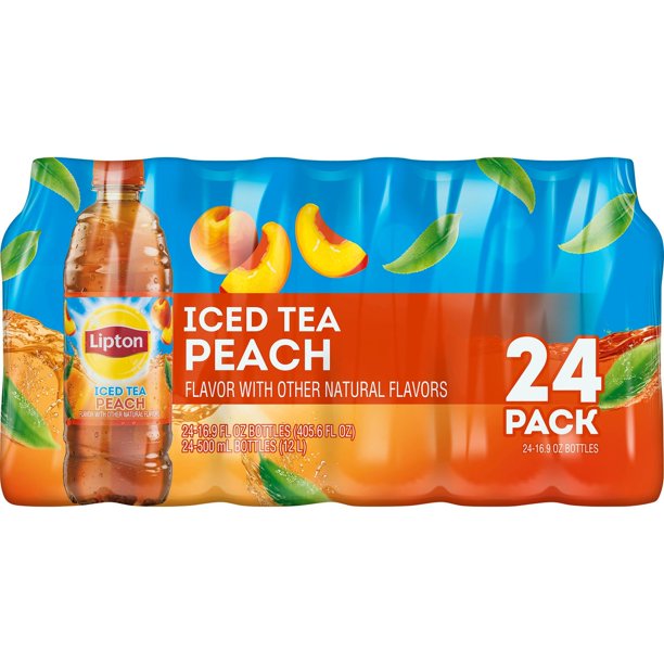 Product of Lipton Peach Iced Tea, 24 pk./16.9 oz.