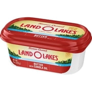 Land O Lakes Butter with Canola Oil, 8 Ounce -- 12 per case