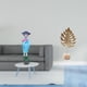 thumbnail image 2 of Muñeca Geisha Japonesa con Escultura de Hoja, Figura de Resina, Estatua de Metal, Base de Madera, Adorno Artístico, Ideal para Coleccionistas, Decorac, 2 of 8