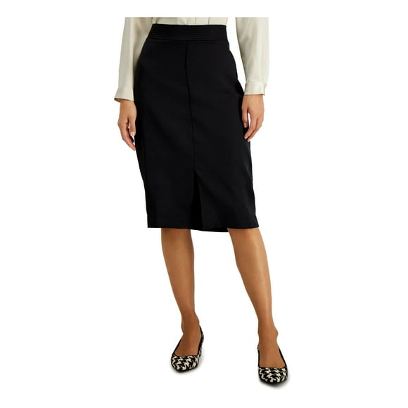 Alfani Womens Black Above The Knee Evening Skirt 12