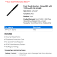thumbnail image 2 of Front Shock Absorber - Compatible with 1997 Ford F-250 HD 4WD, 2 of 2