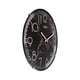 thumbnail image 2 of Reloj De Pared Análogo Diseño Mármol Cóncavo 30 Cm Bisel Delgado, Negro, 2 of 4
