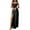 Black, variant on Stamzod Cocktail Dresses for Women Summer Solid Color Square Neck Sleeveless Split Spaghetti Strap Long Dress Party Maxi Dresses for Women 2025 White L