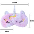 thumbnail image 3 of Cute Downy Kids Sleep Mask, Eye Covers For Sleeping In Travel & Nap, Sleep Masks For Women & Kids & Girls, Cute Plush Blindfold For Sleeping, Pressure, 3 of 5