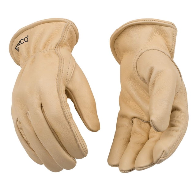 Guantes de trabajo Kinco de piel de vacuno sin forro para adulto