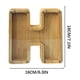 thumbnail image 3 of Lata de ahorros de madera con letras en inglés, lata de ahorros de vidrio transparente, alcancía, 3 of 6