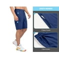 thumbnail image 6 of Little Donkey Andy Men's Cycling Shorts with Detachable Liner, Lightweight Padded Mountain Bike MTB Loose-fit Dark Blue XL, 6 of 7