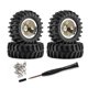 thumbnail image 2 of 4 ruedas y neumáticos para coche RC a escala 1/30, repuestos portátiles para SCX30 Bronce, 2 of 9