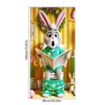 thumbnail image 6 of Clearance! YZEGDCH Easter Door Cover, Bunny Eggs Privacy Door Curtain for Doorway, Spring Easter Hanging Decorations Room Divider for Bedroom Living Room, Easter Gift for Women Men, 6 of 6