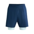 thumbnail image 5 of Athletic Works Men's and Big Men's 2 In 1 Perforated Active Shorts, 7" Inseam, Sizes S-3XL, 5 of 5