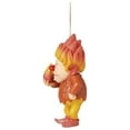 thumbnail image 2 of Enesco The Year Without a Santa Claus by Jim Shore Heat Miser Holding Fireball Hanging Ornament, 2 of 4