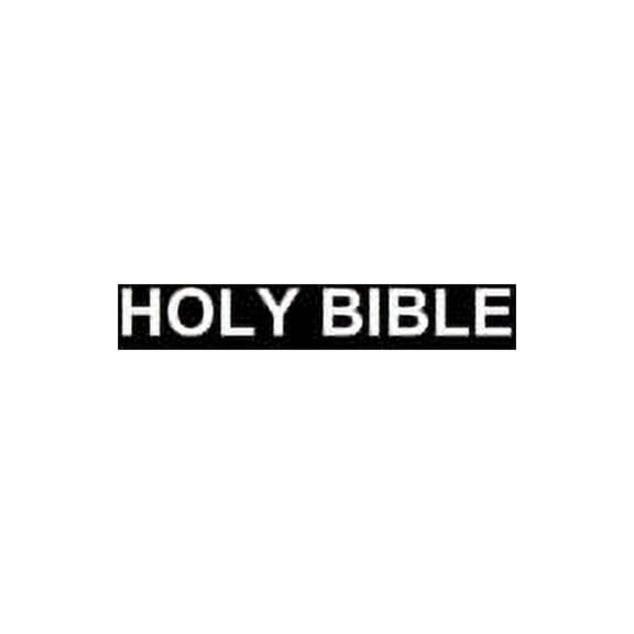 Holy Bible with God's New Law, (Paperback)