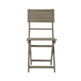 thumbnail image 6 of Tcbosik Folding Acacia Wood Chairs Set of 4, Outdoor Dining Chairs, Portable Bistro Chair for Patio, Porch, Backyard, Poolside, No Assembly Required, Grey, 6 of 10