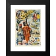 thumbnail image 2 of Nicolas Tamagno 11x14 Black Modern Framed Museum Art Print Titled - Sudan Black Villages 300 Natives (1895), 2 of 5