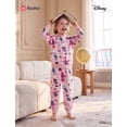 thumbnail image 6 of Marvel Spider-Man Toddler Girls 2 Piece Outfit Pink Crewneck Sweatshirt Jogger Pants Fall Set 2T, 6 of 10