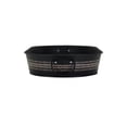 thumbnail image 4 of Hometrends Black Oval Tray with Palm Pattern,19.88"x10.63", 4 of 5