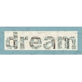thumbnail image 2 of Stimson, Diane 18x9 White Modern Wood Framed Museum Art Print Titled - Aqua Dream, 2 of 4