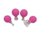 thumbnail image 1 of Qarigey Herramienta de ventosas de 4 piezas, accesorios de tratamiento para el hogar, cuidado Personal, tazas de terapia corporal segura para hombres y Tratamientos faciales Rosa roja Qarigey CE013668-05, 1 of 6