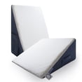 thumbnail image 1 of Almohada de cuña para Cama DR JOOHN Ultra Confort Azul Marino 52x52, 1 of 8