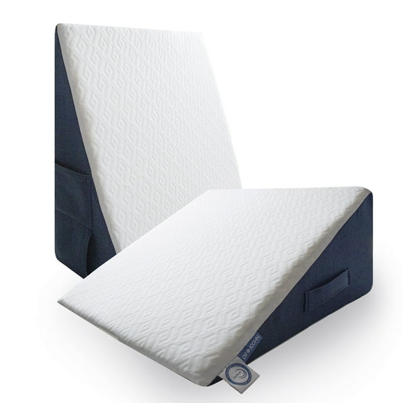 Almohada de cuña para Cama DR JOOHN Ultra Confort Azul Marino 52x52