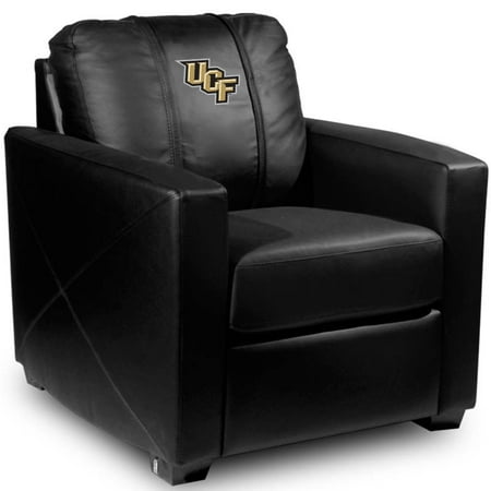Central Florida Knights Collegiate Silver Chair with UCF logo