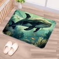 thumbnail image 5 of Whale Non-Slip Polyester Door Rugs, Kitchen Rug, Chair Mat - Machine Washable Area Floor Carpet, 5 of 6