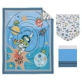 thumbnail image 2 of Disney Toy Story Buzz Lightyear 3 Piece Nursery Crib Bedding Set, 2 of 8