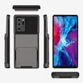 thumbnail image 2 of Case for Galaxy Note 20 Ultra,Flip Cover Hidden Card Slot Wallet Case,Card Holder Dual-Layer Design Heavy Duty Protection Shockproof Phone Case for Samsung Galaxy Note 20 Ultra 5G,6.9" 2020 (White), 2 of 10