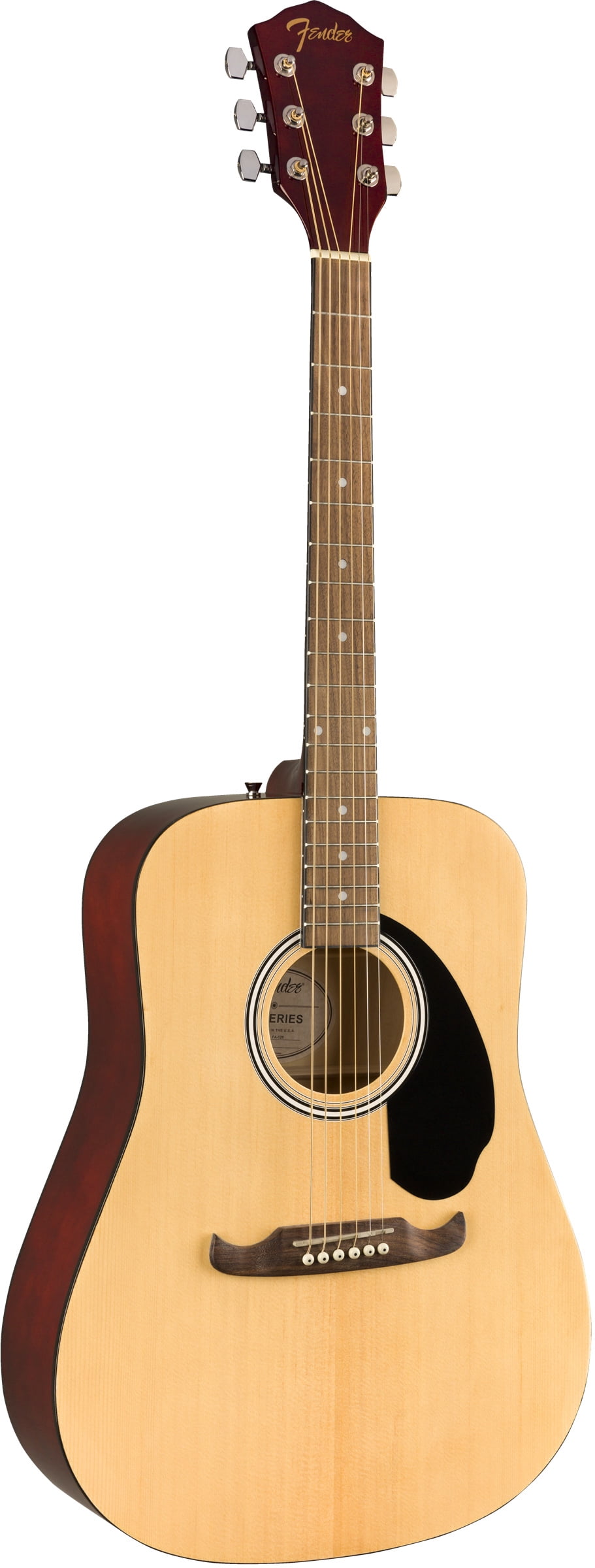 Fender FA-125 Dreadnought Acoustic Guitar - Natural w/ Hard Case