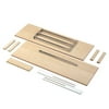Closits Upright Pack in Cassava Maple Finish