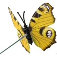 thumbnail image 5 of Lot of 50 colorful butterflies of 7 cm for garden decoration on butterfly sticks, 5 of 5