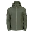 thumbnail image 3 of Chaqueta Soft Shell de piel de tiburón para exteriores para hombres y mujeres, chaqueta de montañismo táctica de camuflaje impermeable gruesa con forro polar para otoño e invierno, 3 of 6
