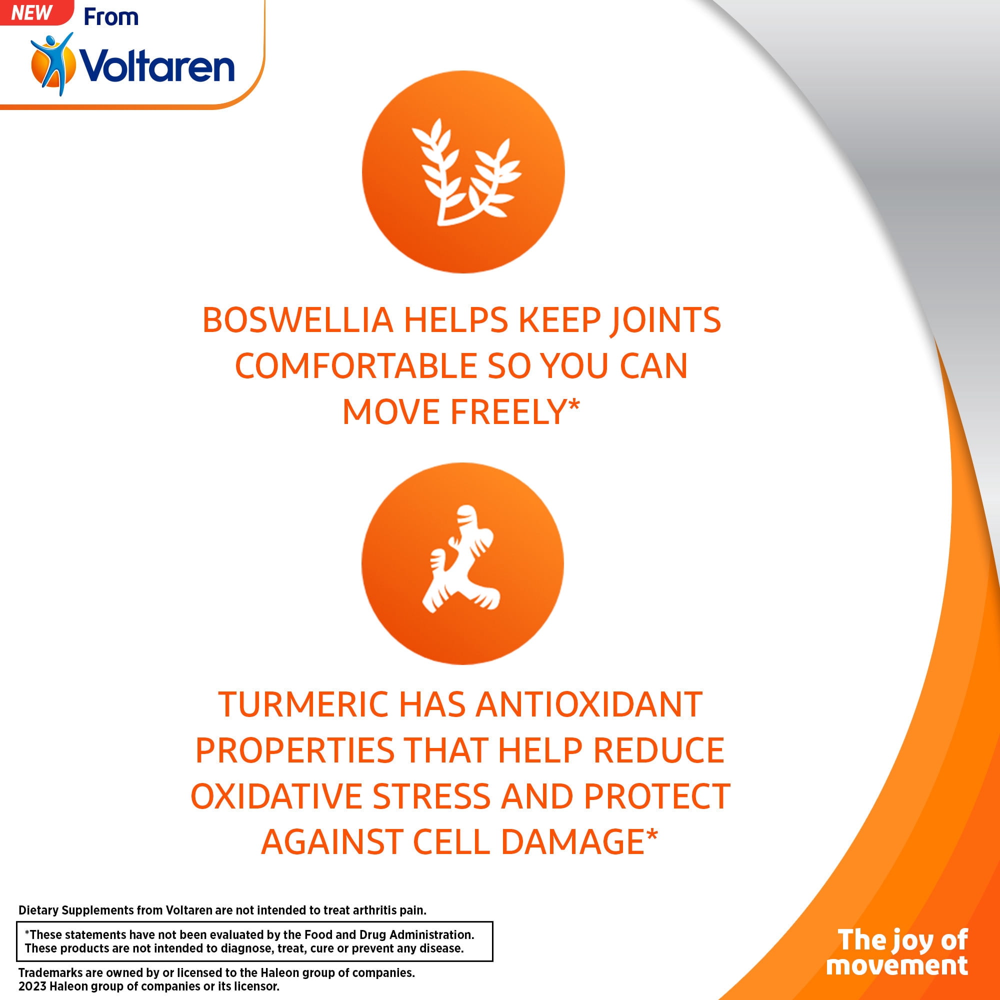 Voltaren Dietary Supplements Joint Comfort + Movement  30 Ct