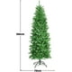 thumbnail image 4 of Árbol de Navidad Iluminado Costway 1,8m 743 Ramas 250 Luces Blancas y Cálidas Verde, 4 of 7
