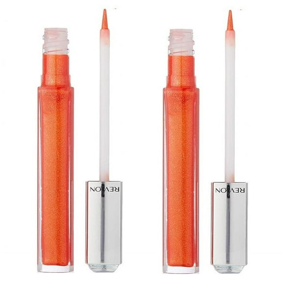 Pack of 2 Revlon Ultra HD Lip Lacquer Lip Gloss, Citrine 550